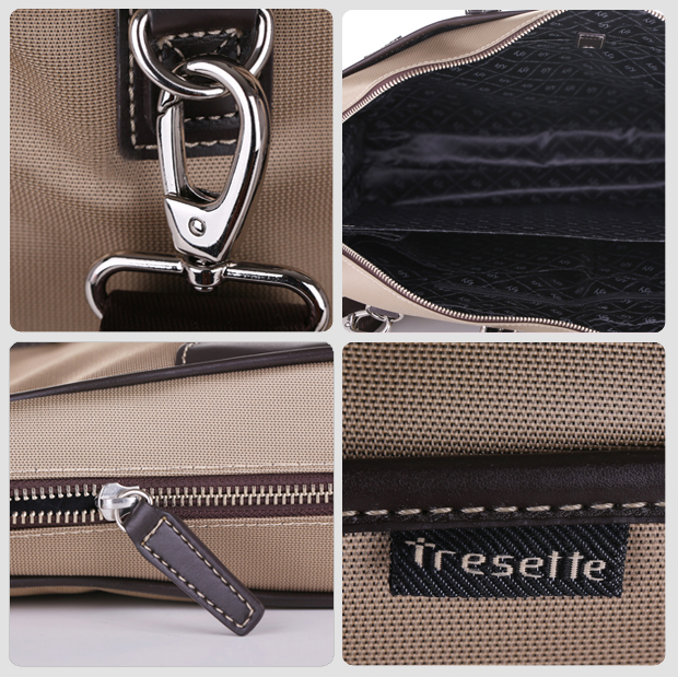 Túi Xách Laptop Tresette 5C41 (Silver Beige)