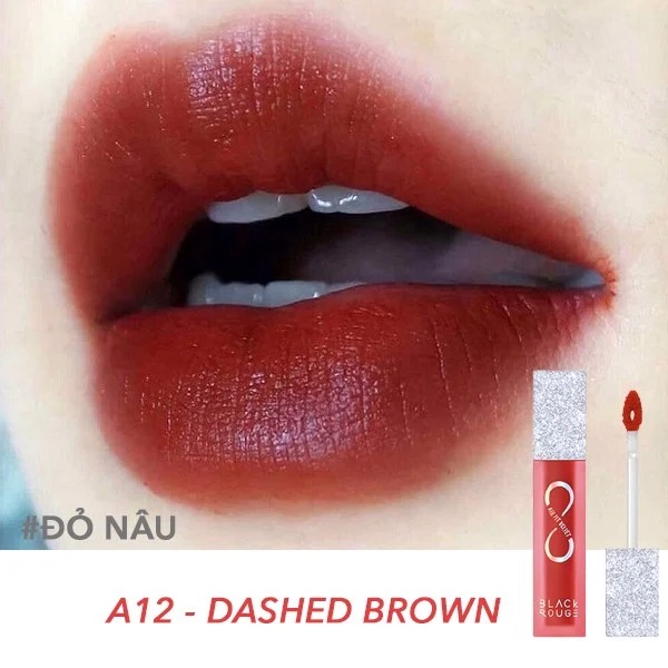 Son Kem Lì Black Rouge A12 version8 - vỏ limited