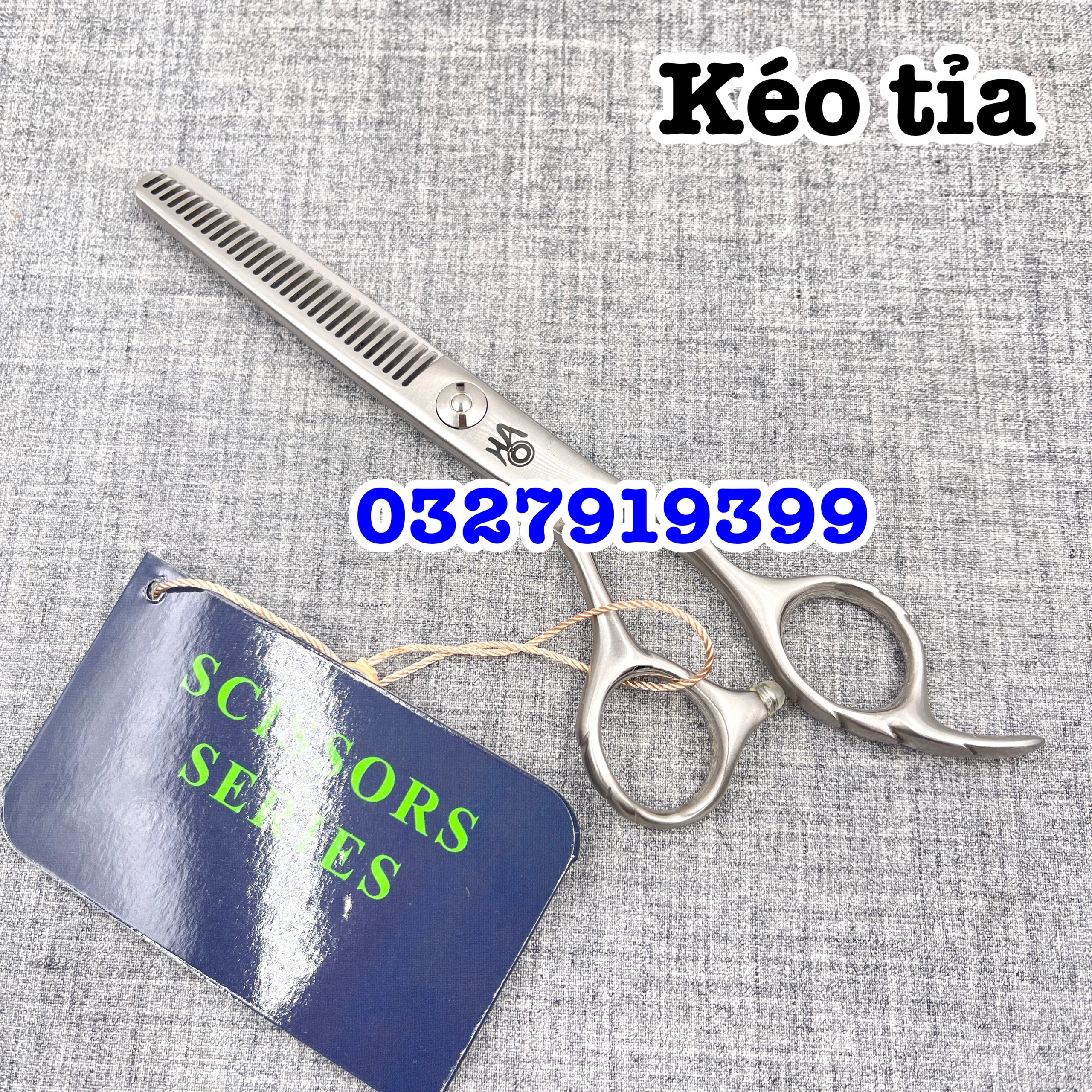 HAO Kéo Cắt Tóc HAO 6.0 - Kéo Nhật Cao Cấp 6 Inches Thép S440C Độ Cứng 62HRC Chất Liệu Thép Nhật Không Gỉ Sáng Bóng