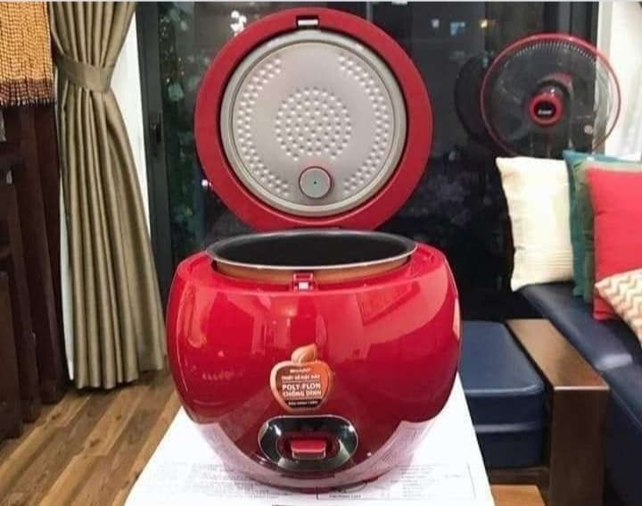 Nồi cơm điện mini quả táo Sharp 0.72l KS-A08V
