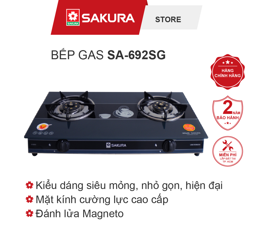 100% authentic Sakura sa-692sg gas stove display new 20%-99% gas saving tempered glass copper burner-24 months warranty