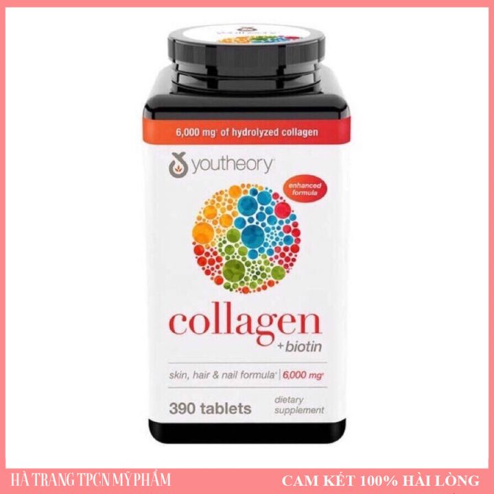 Collagen 390v Collagen Youtheory Advanced Type 1,2&3