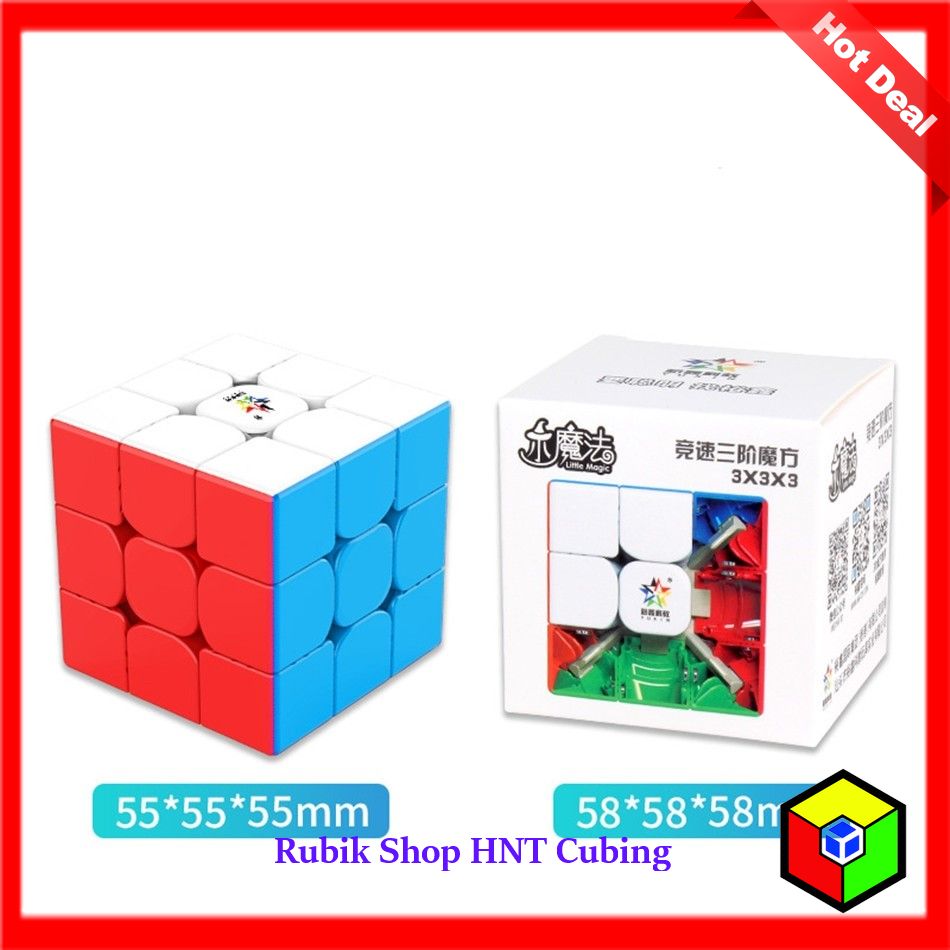 Rubik 3x3 Yuxin Little Magic M 2020 Nam Châm Hãng Mod (Nhựa Mới)