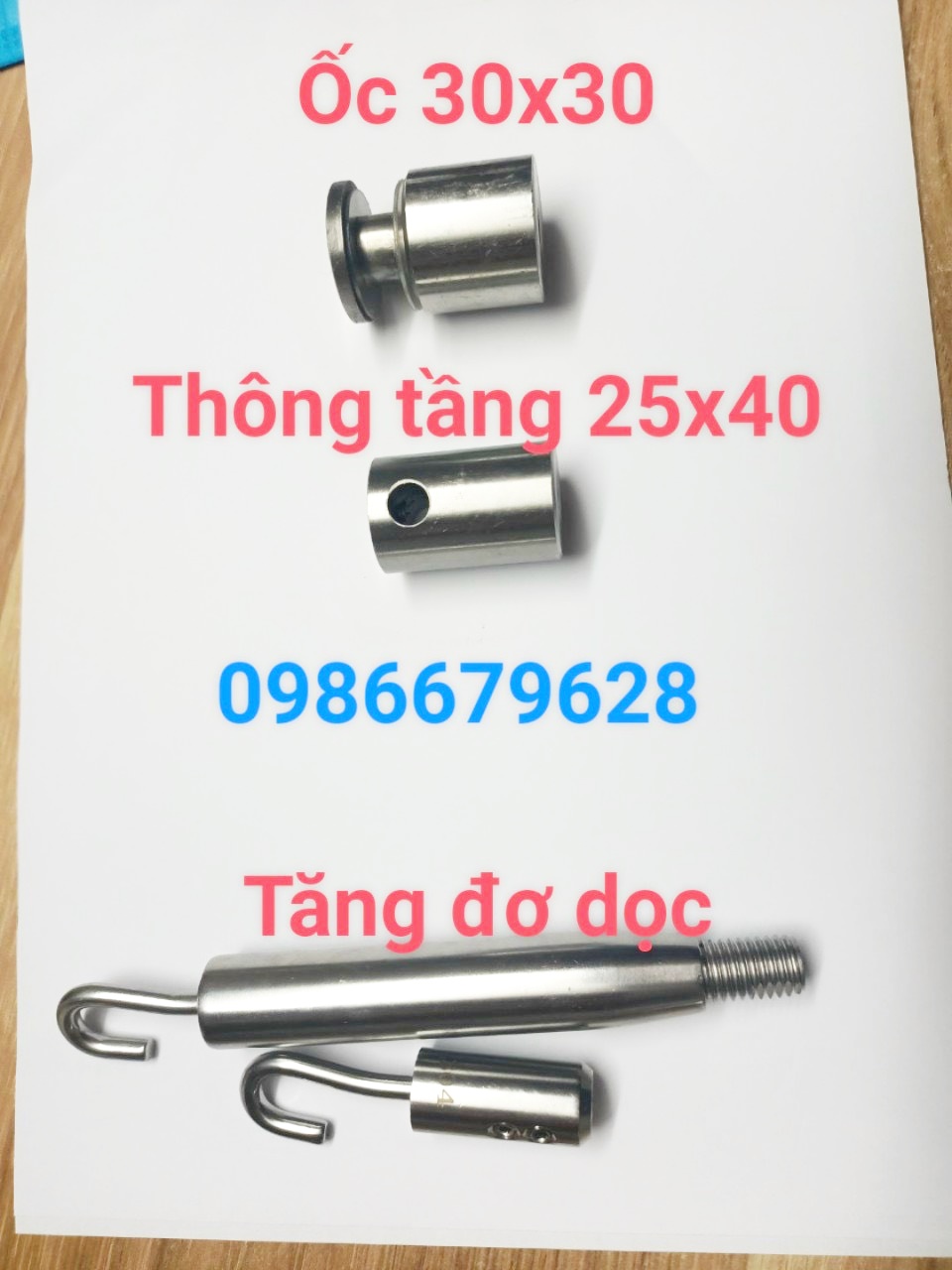 Tăng đơ ống inox cho thang cáp