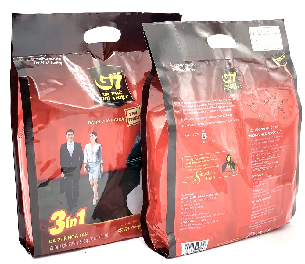 Cà phê G7 3in1 túi 50 gói (date luôn mới)