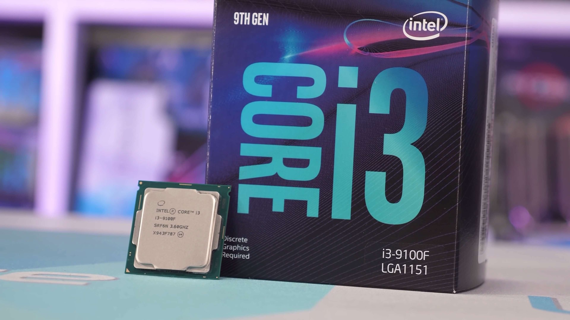 CPU Intel Core i3-9100F (3.6Ghz, 4 nhân 4 luồng, 6MB Cache, 65W) - Socket Intel LGA 1151-v2