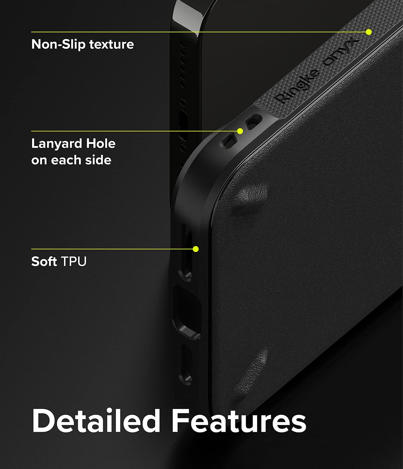 Ốp lưng Ringke Onyx cho iPhone 13 Pro Max / 13 Pro / 13 / 13 mini - Ringke Hàn Quốc