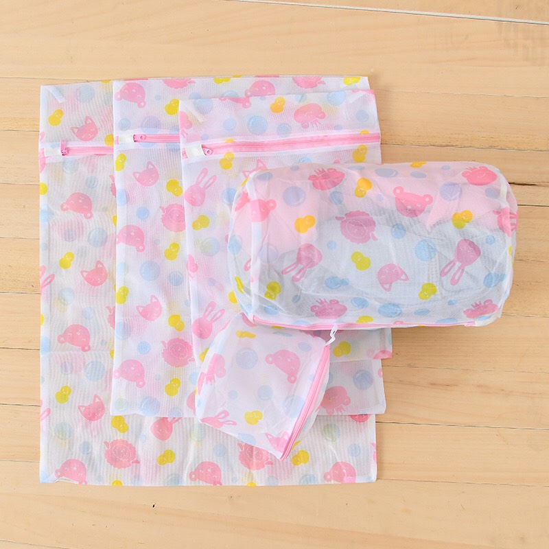 TÚI LƯỚI GIẶT ĐỒ 5 SIZE LỚN NHỎ