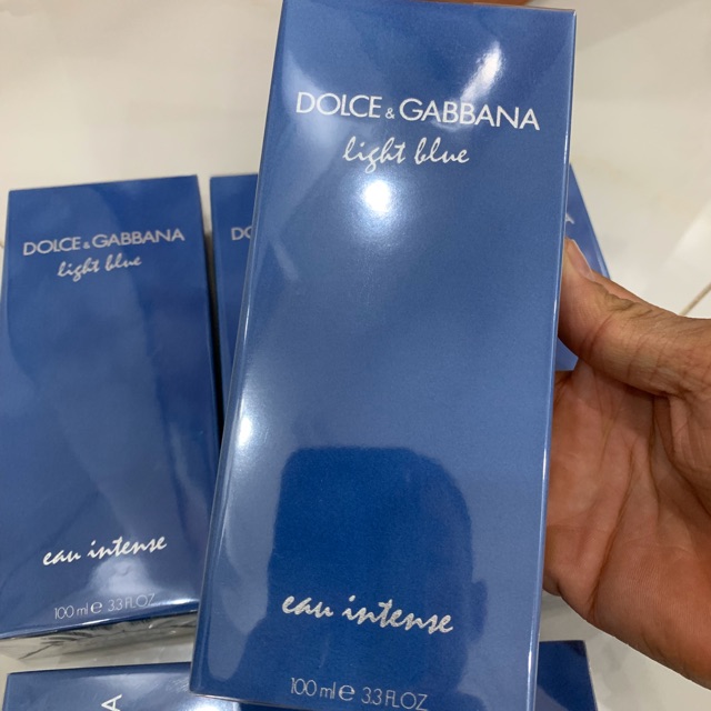 Nước hoa D&G light blue eau intense 100ml full seal