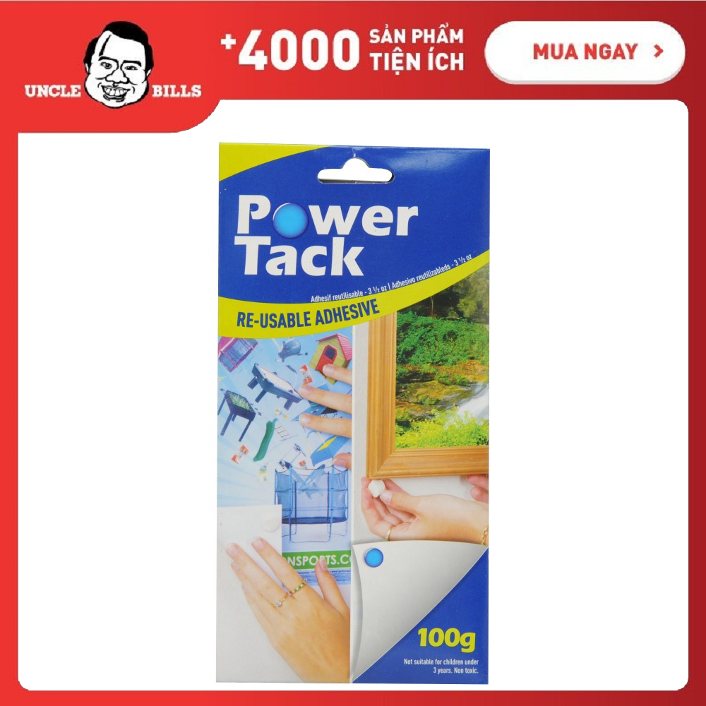 Viên dán cao su đa chiều hộp 100G Uncle Bills SG0008
