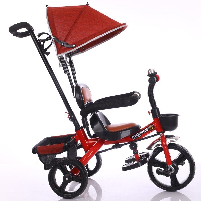 Xe đẩy ba bánh cho bé có mái che 3 in 1