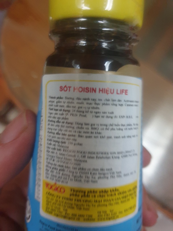 Hoisin brand life-bottle 250g