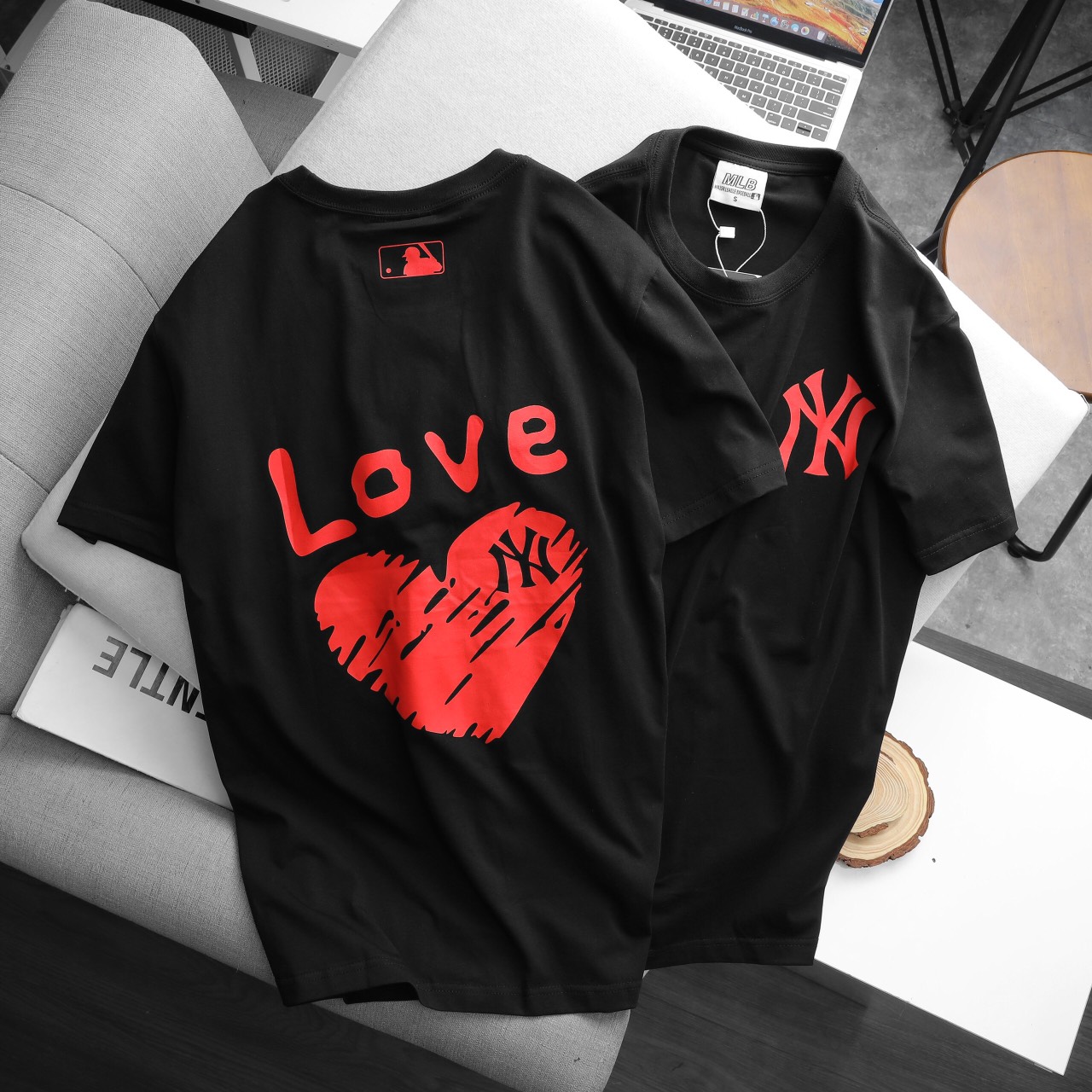 [FREESHIP MAX] Áo thun MLB áo phông MLB dáng Unisex (JUSTINSHOP.VN)