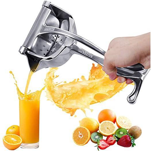 Dụng cụ ép trái cây bằng inox 304 cao cấp dụng cụ ép vắt máy ép trái cây bằng tay hợp kim nhôm dụng cụ vắt trái cây ấn bằng tay tiện ích nhà bếp để ép chanh và cam có thể tháo rời .dụng cụ hỗ trợ vắt nước ép trái cây .