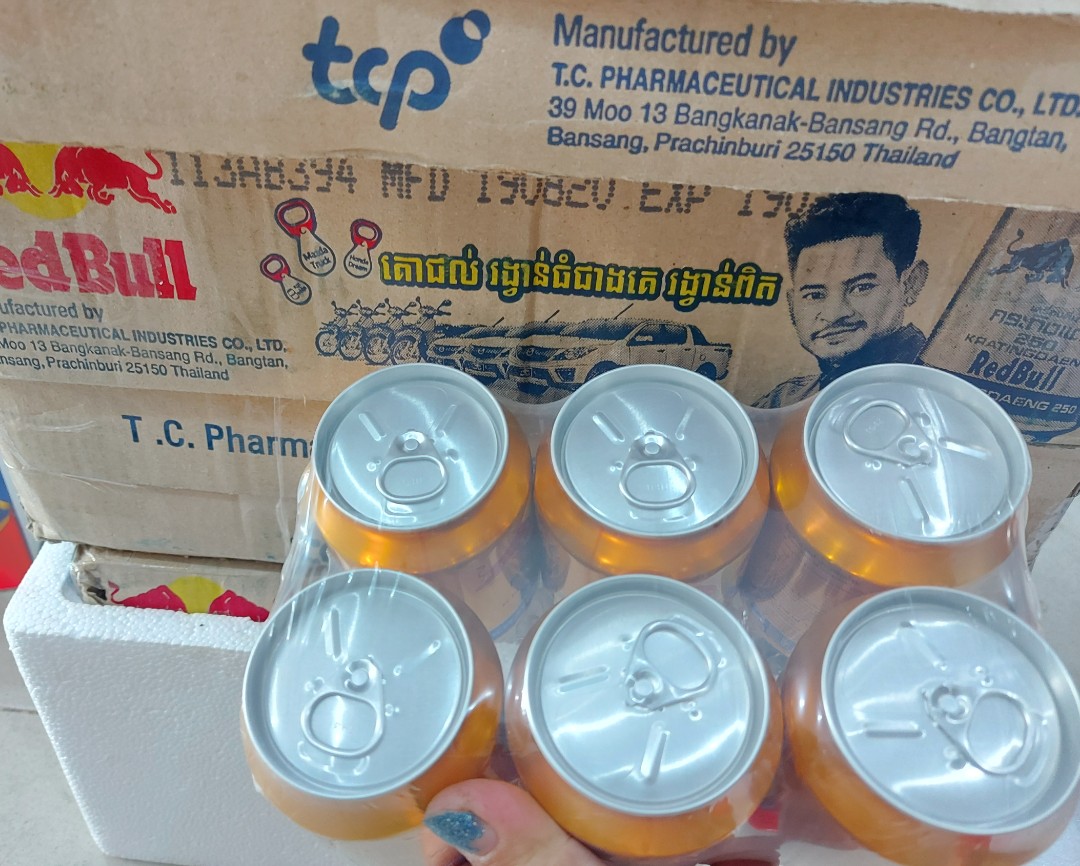 Bò Húc Thái REDBULL (Lóc 6 lon)