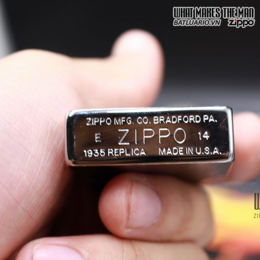 Bật lửa Zippo 1935.25 – Zippo 1935 Rep Brushed Chrome