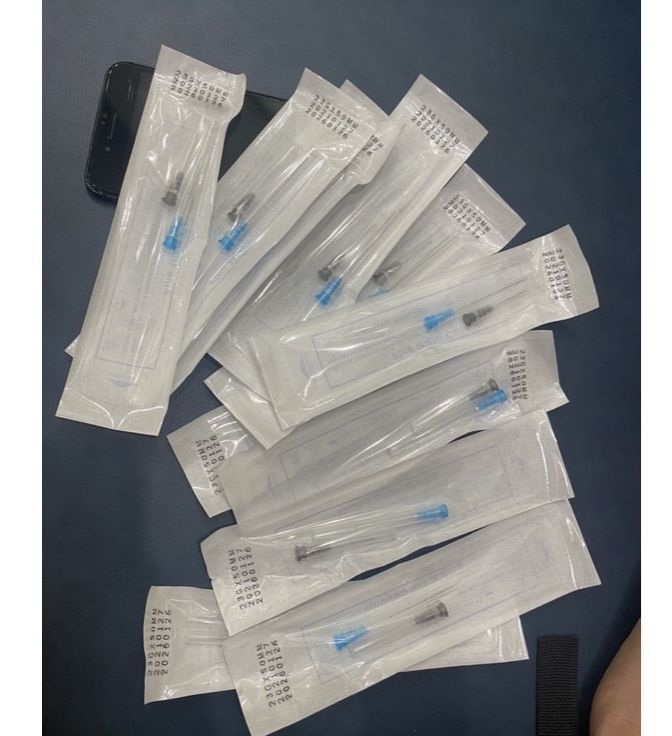 Combo 5 đầu kim caluna đầu tù các size 18g/21g/23g/25g/27g 50mm-70mm