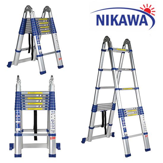 Thang nhôm đa năng 5,6m NIKAWA-Nhật Bản NK-56AI New.