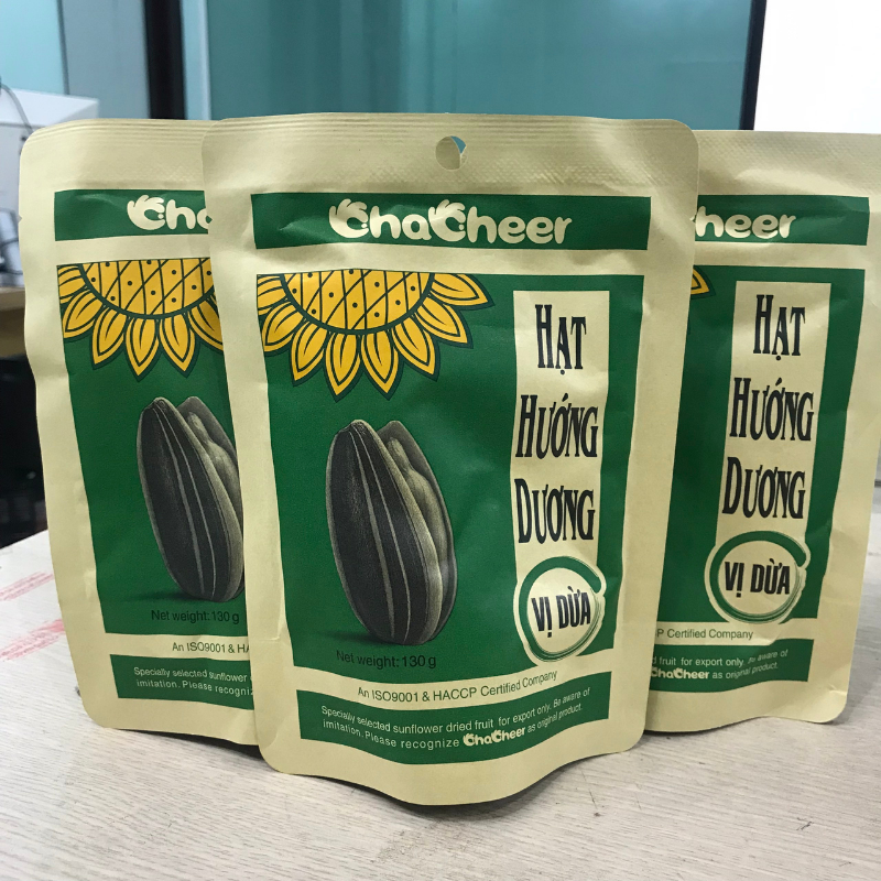 Hạt Hướng dương Chacheer vị dừa loại 130g