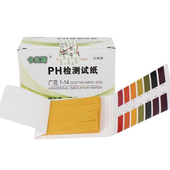 Giấy Quỳ Tím Đo Độ Ph Của Nước Từ 1-14 cho hồ cá (Hàng Công Ty)