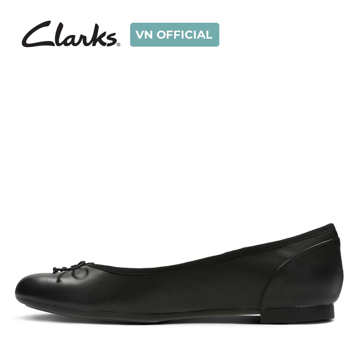 Giày Đế Bệt Da Nữ Clarks - Couture Bloom
