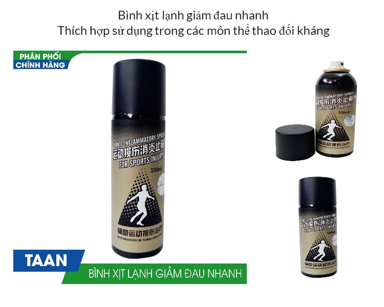 Bình xịt Lạnh giảm Đau TAAN 150ml
