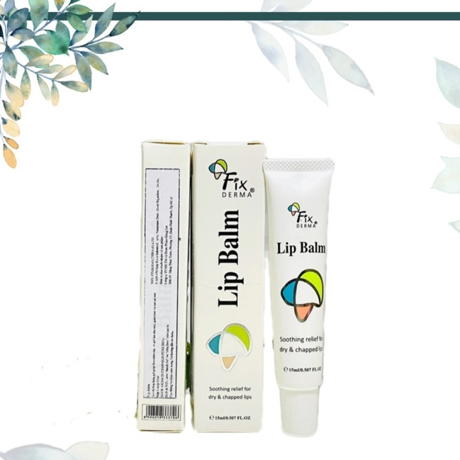 SON DƯỠNG MÔI FIXDERMA LIP BALM 15ML