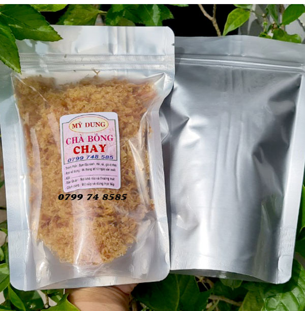 CHÀ BÔNG CHAY 200GR NHÀ LÀM