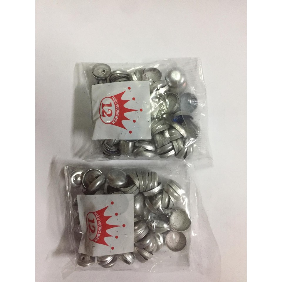 Phôi bọc nút vải- phôi bọc cúc bịch 50 nút