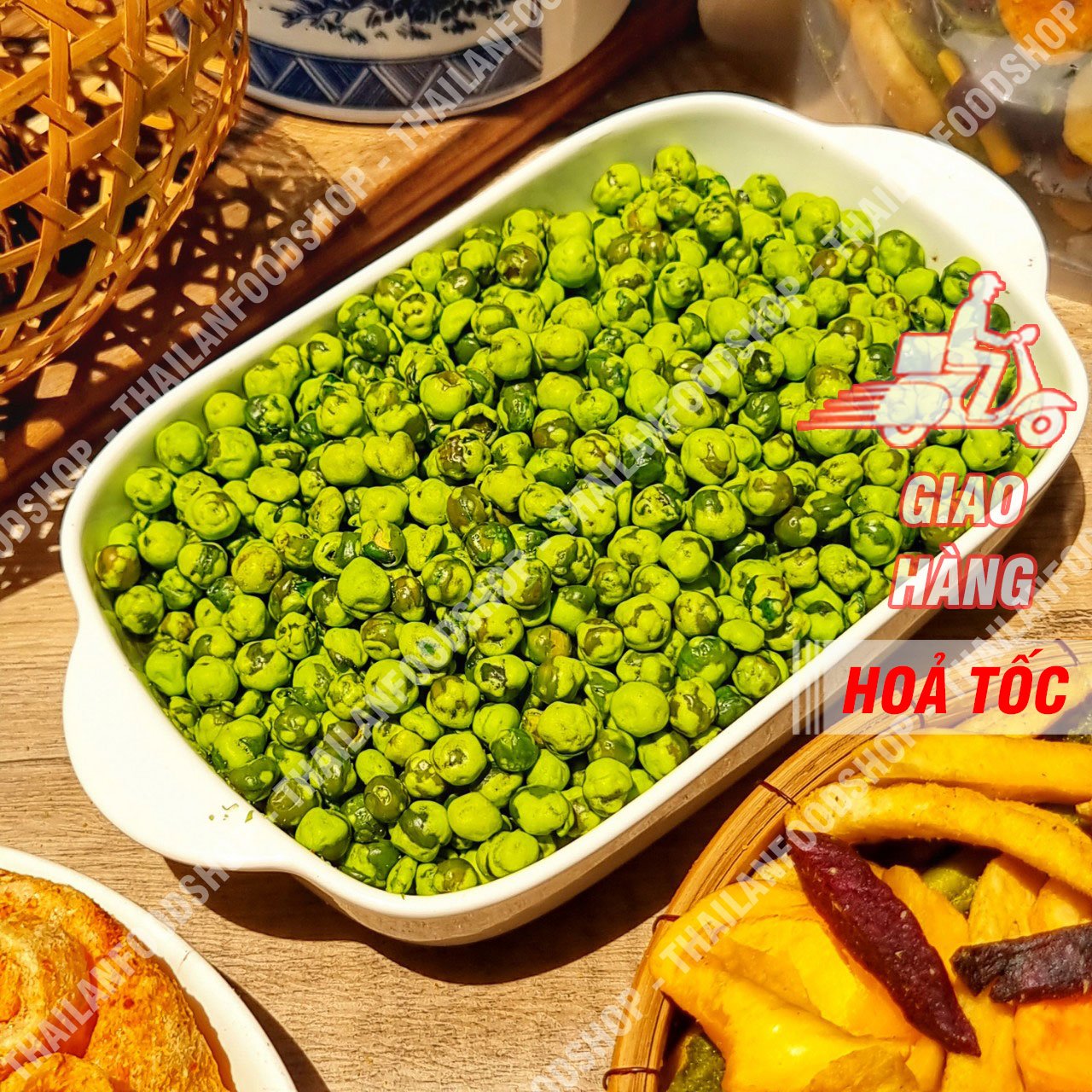 Đậu Hà Lan Wasabi - Lon 300gr