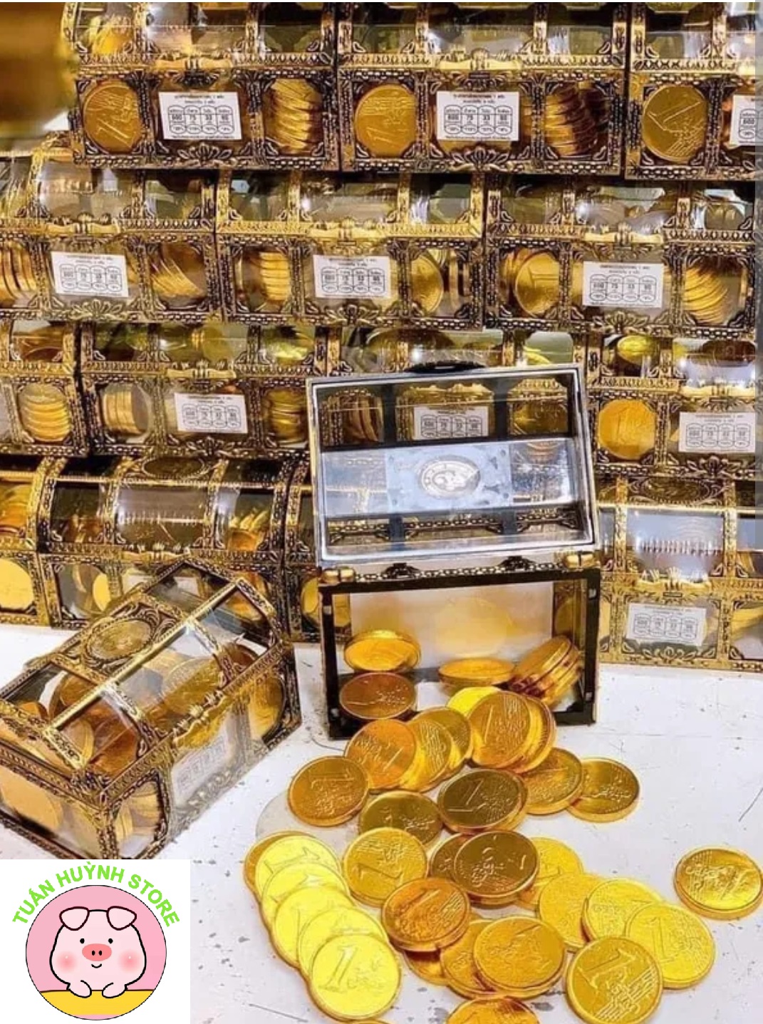 Rương Socola vàng Tài lộc Thái Lan