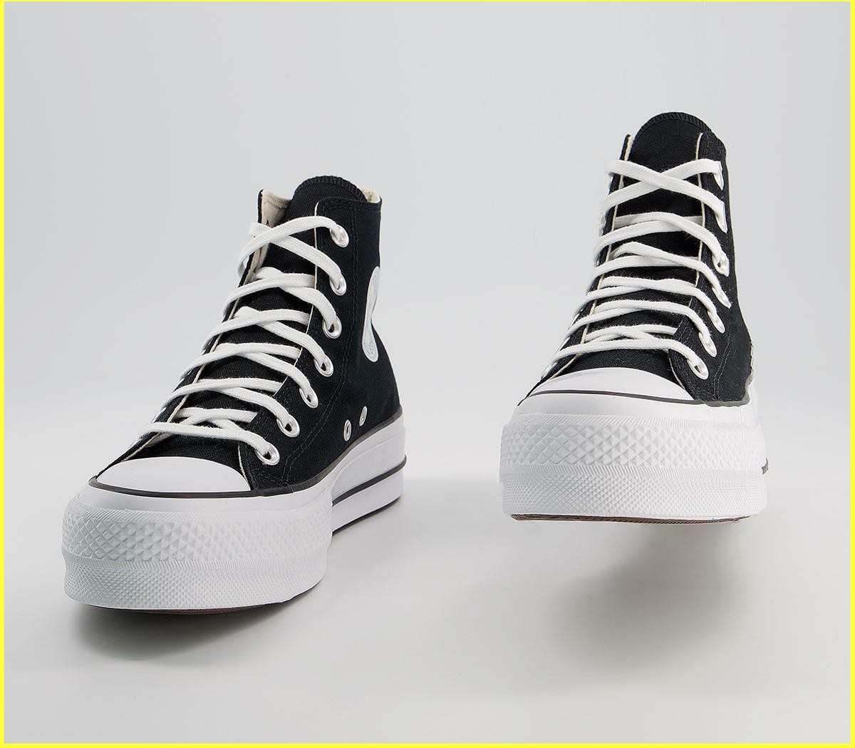 Giày Sneaker Converse Chuck Taylor All Star Canvas Platform High black ( Full box)