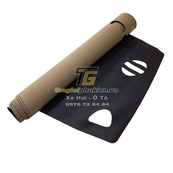 Thảm da Taplo kiA Rondo vân Carbon cao cấp