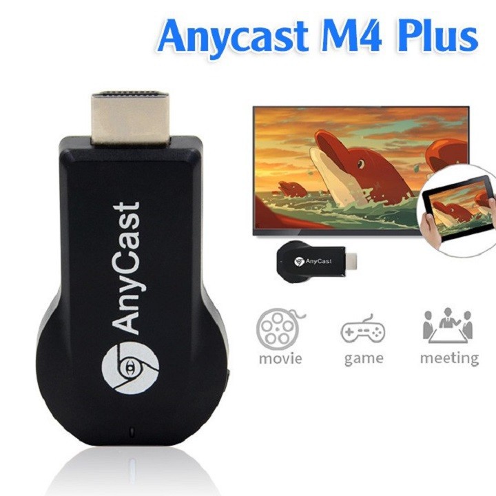 Anycast M4 M9 PLUS 1080P Wireless HD Portable Media Player Streamer Wifi Display Dongle for Projector Smartphone Tablets