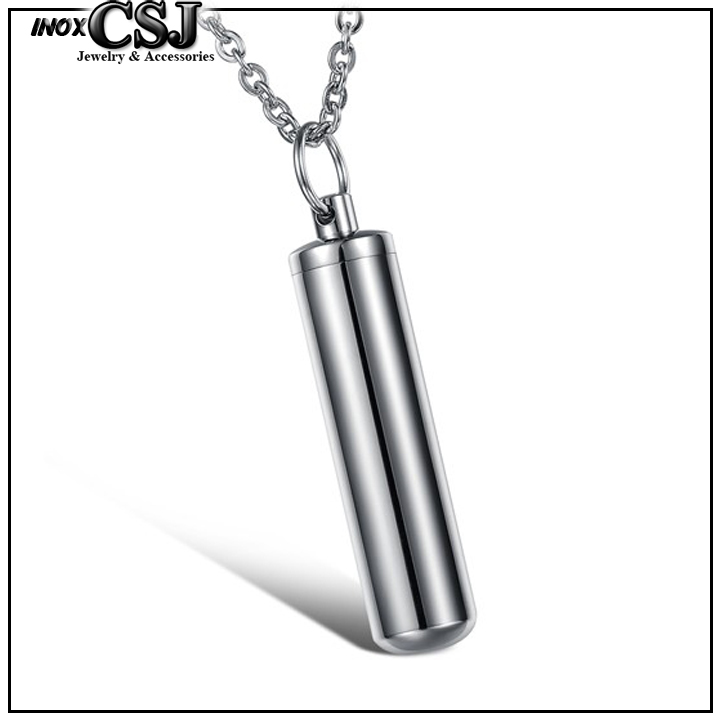 MẶT DÂY CHUYỀN VIÊN TÙ INOX RỖNG RUỘT ĐẸP tặng sợi dây chuyền inox CỰC THỜI TRANG KHÔNG PHAI MÀU MD070