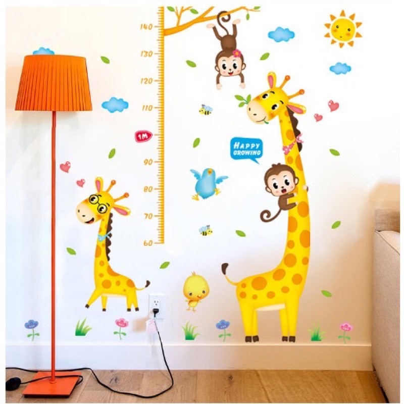 Decal dán tường chọn mẫu trang trí phòng cho bé
