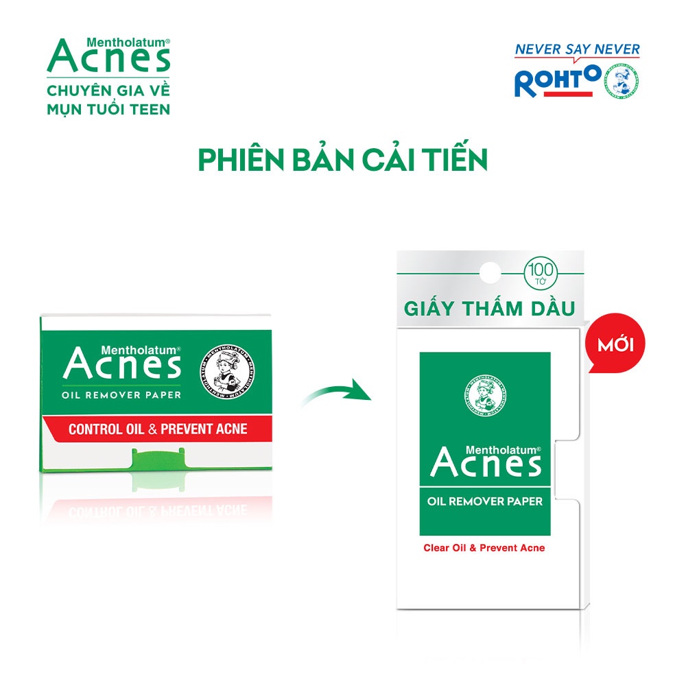 Giấy Thấm Dầu Acnes 50 tờ / 100 tờ