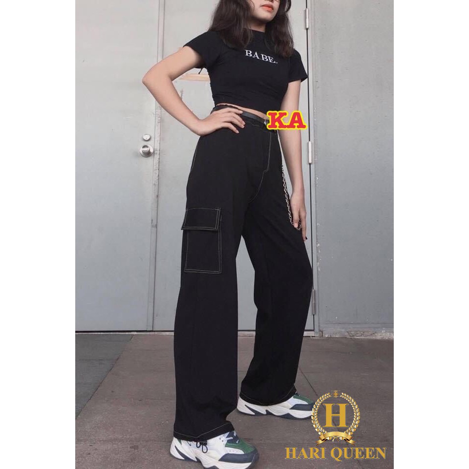 Quần túi hộp giả bò KAN0620