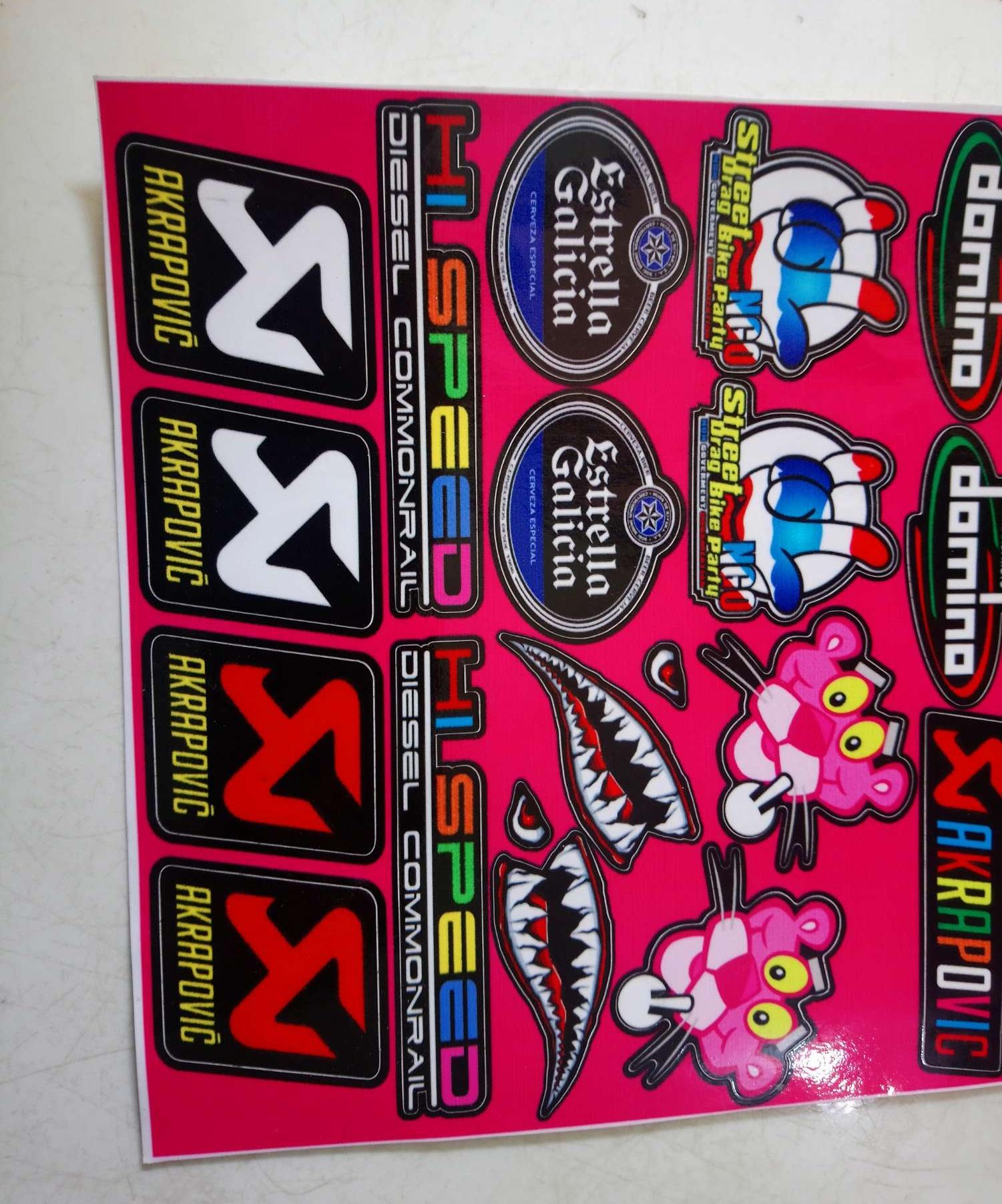 Tem tấm logo dán xe máy trọn bộ 18x25cm