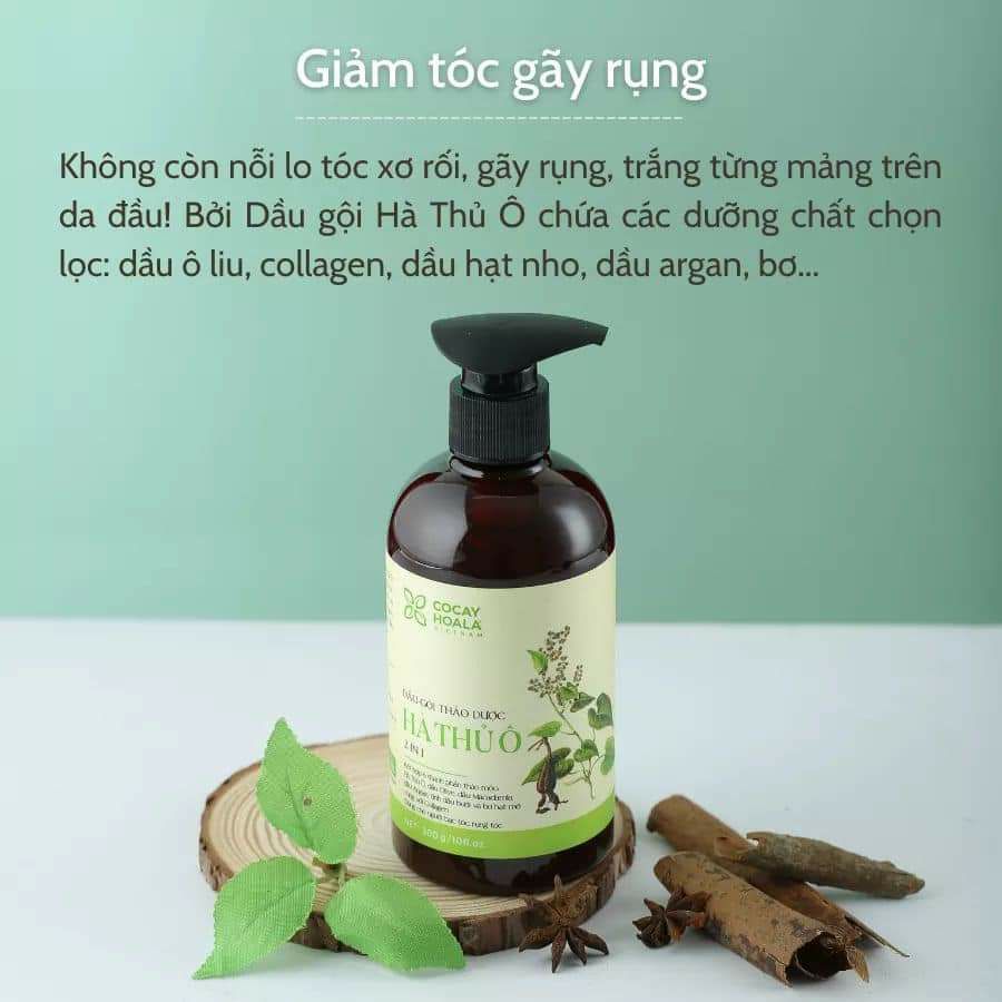 Dầu gội thảo dược Hà Thủ Ô 2in 1