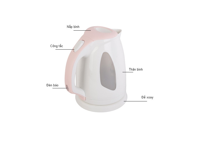 Ấm siêu tốc Benny BJ17 1,7lít MALAYSIA