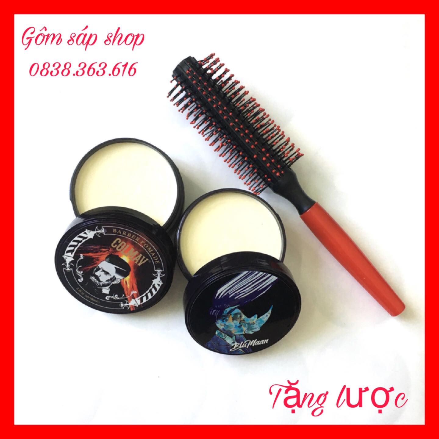 [TẶNG LƯỢC]COMBO Gôm Xịt TÓC luxurious 420ml + Sáp Vuốt Tóc Nam BluMaan Styling Meraki (Bản Tê Giác Xanh )