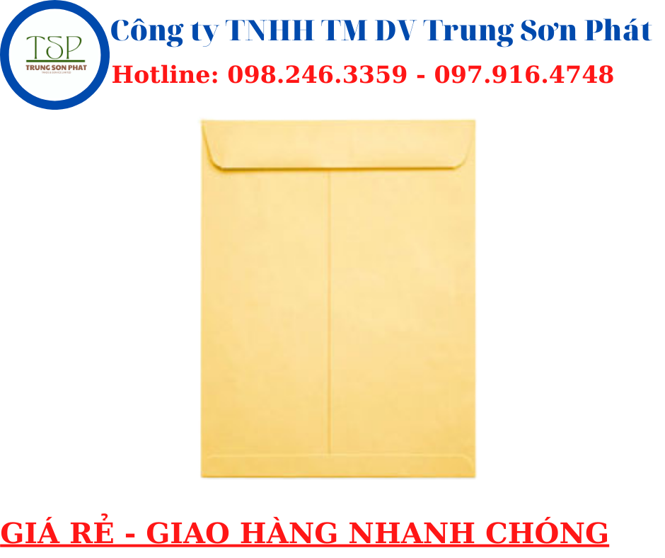 [ set 10 tờ ] Bao Thư Xi Măng A4
