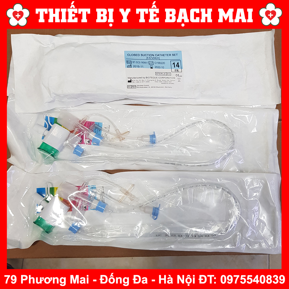 Bộ Dây Hút Đờm Kín Người Lớn