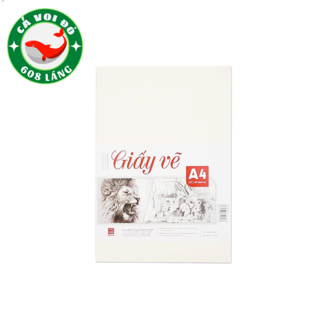 Giấy vẽ A4 Hồng Hà 4943