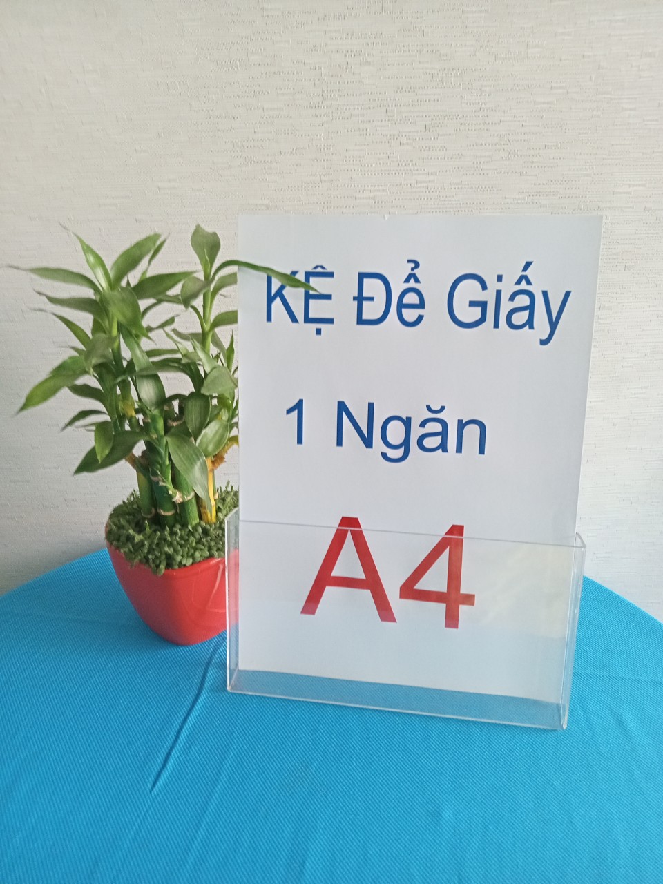 Kệ để nhiều giấy, 1 ngăn khổ A4 - A5 - 1/3 A4