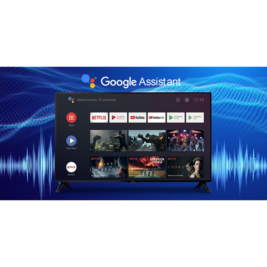 Android Tivi Sharp 4K 65 Inch 4T-C65CK1X (Miễn phí giao tại HCM-ngoài tỉnh liên hệ shop)