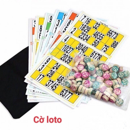 BỘ CỜ LÔ TÔ GIẤY