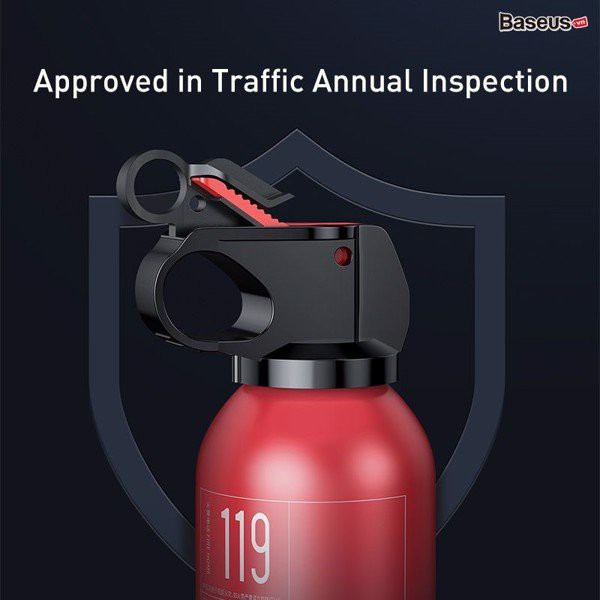 Bình Cứu Hỏa mini Baseus Fire - fighting Hero Car Fire Extinguisher (xịt xa 1.5m - 2m ) LV764