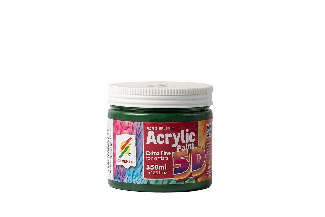 Màu vẽ Colormate ACRYLIC 5D lọ 350ml - COLORMATE